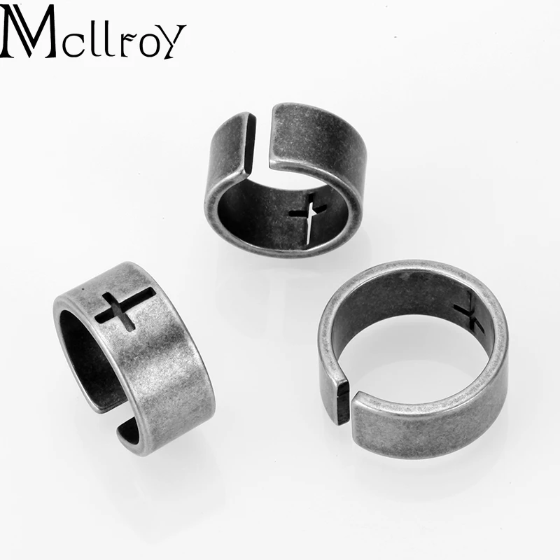 Мужское/мужское кольцо из нержавеющей стали mclroy винтажные обручальные кольца с