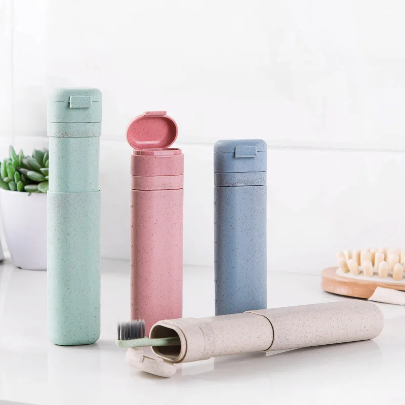 Защита зубных щеток для здоровья чехол 1 шт. Пыленепроницаемая Пшеничная солома