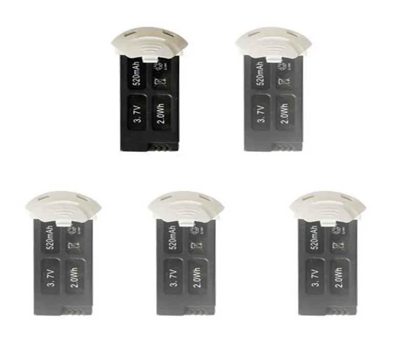 5 шт. оригинальная Hubsan X4 камера плюс H107C + батарея (H107C Plus батарея) 3 7 V 520mAh