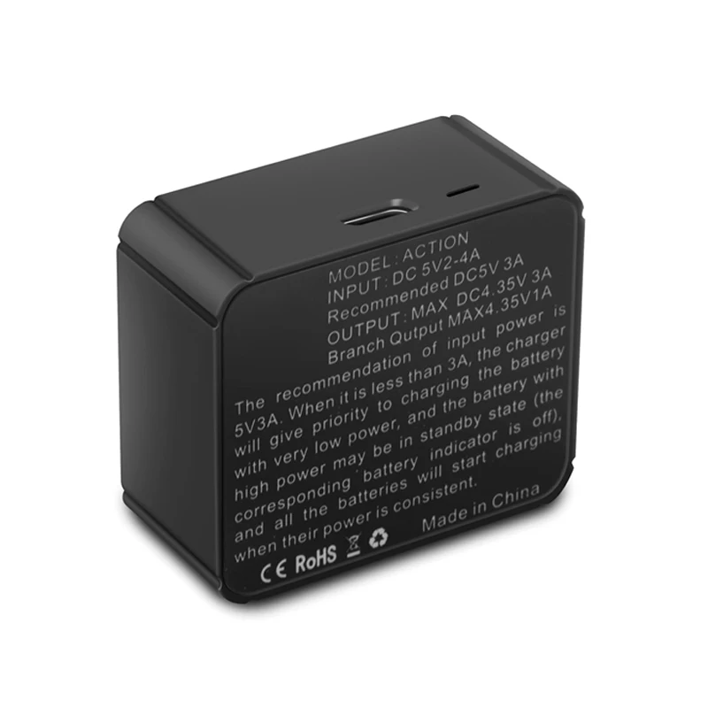 Charger Charging 3 Slots Portable Accessories for OSMO Action Camera Battery NK-Shopping | Электроника