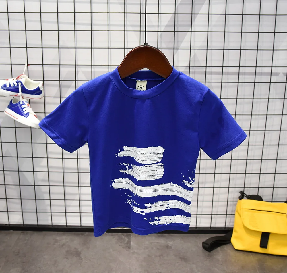 Summer Baby Clothing Set For Boys Tracksuit Kids Clothes T-shirt + Short 2PCS Sport Suit 2-7Years |