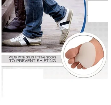 Набор гелевых металлических подушек шариковые подушечки для ног быстрого