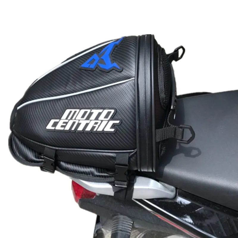 New Motorcycle Tail Bag Waterproof Motocross Racing Back Seat Saddle Bags Knight Rider Oil Tank |