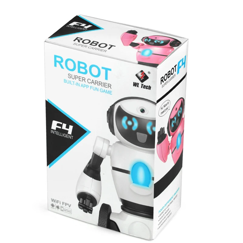 WIFI приложение управление F4 Интеллектуальный гуманоидный робот Wifi RC с