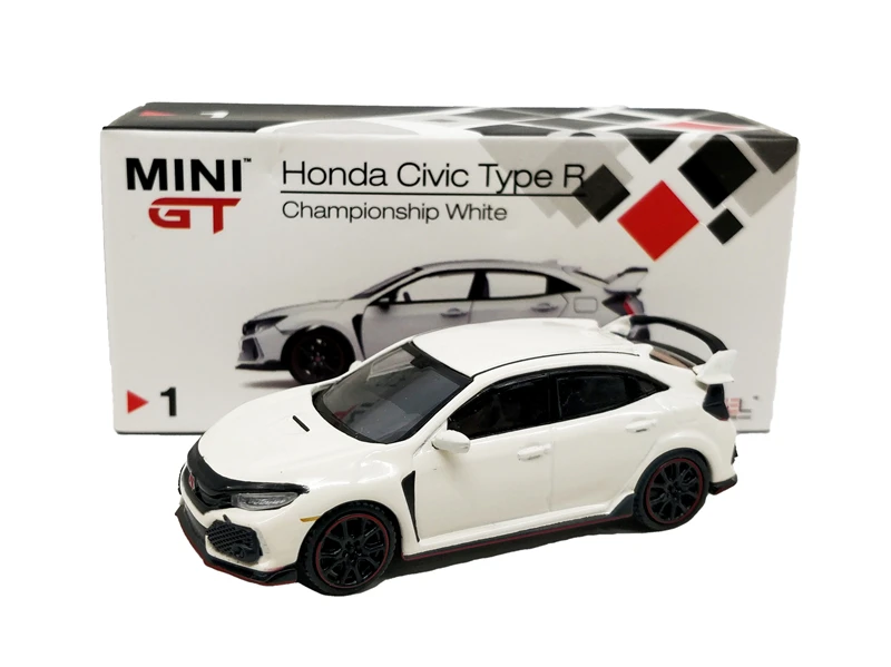 Модели 1:64 TSM Honda Civic Тип R литая модель автомобиля|Наземный транспорт| |