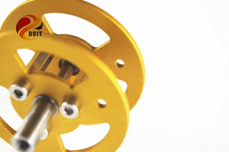 Официальный DOIT 6 шт./лот металлический подшипник колеса для робота Танк шасси