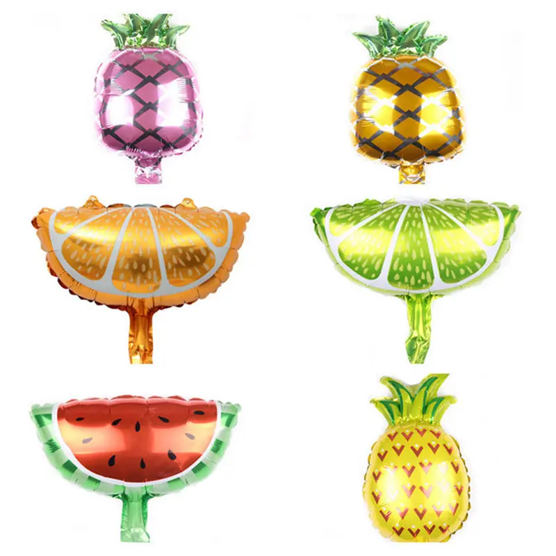 TSZWJ новые мини фрукты алюминиевые воздушные шары летние для украшения дня