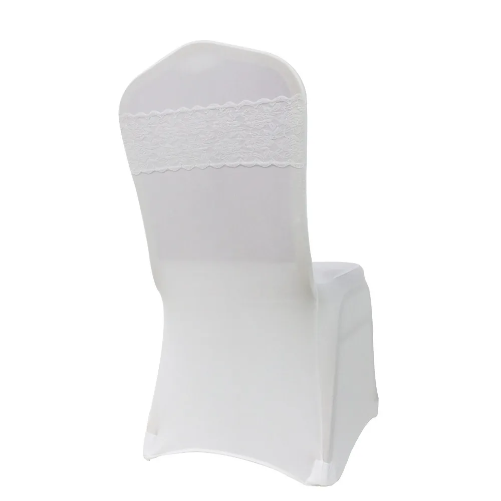 100 фотобледно белый/черный/цвета слоновой кости эластичный кружевной чехол на