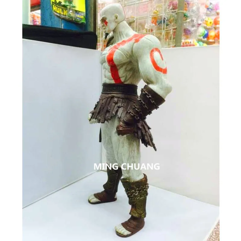18 &quotNECA God Of War: призрак Спарты сына зеуса Кратоса Марса завоевателя ПВХ фигурка
