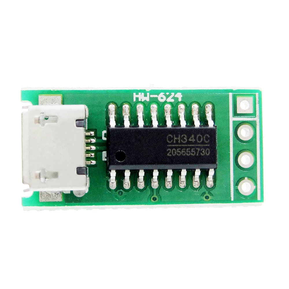 Последовательный порт CH340C Micro USB toTTL модуль для скачивания ISP 5 В/3 3 В мА замена CP2102