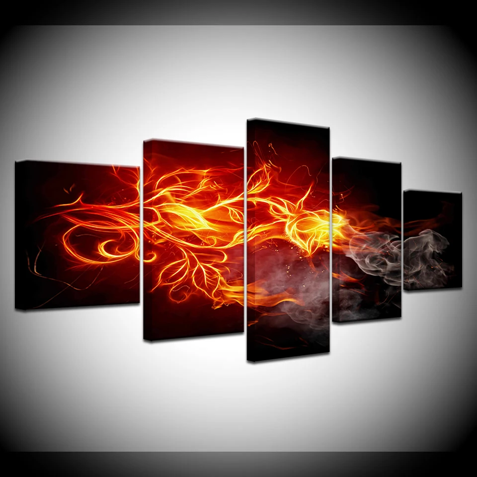 

Le cronache dell'ordine di Rosacroce 5 Panel wall posters Print On Canvas Art Painting For home living room decoration