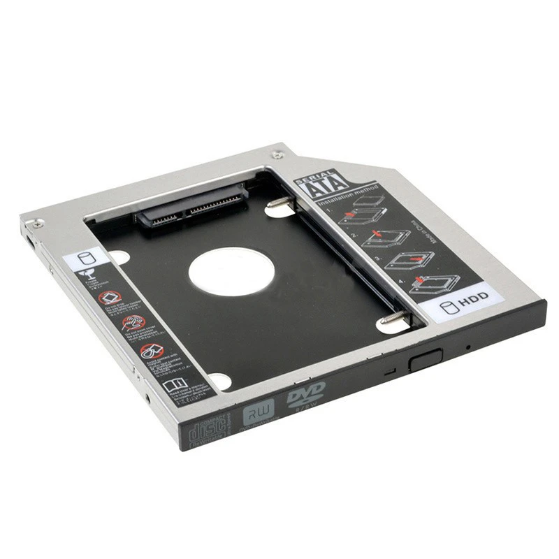 12 7 мм SATA 2nd SSD HDD Caddy для ASUS N46v N46vm N46vz U52f U52f-bbl5 X451ma X551ma жесткий диск | Электроника