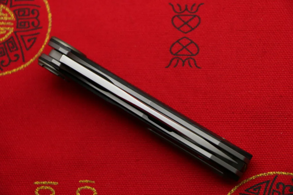 VENOM HARPOON M390 стальной титановый CF Флиппер складной нож для кемпинга охоты выживания карманные кухонные ножи для фруктов EDC инструмент