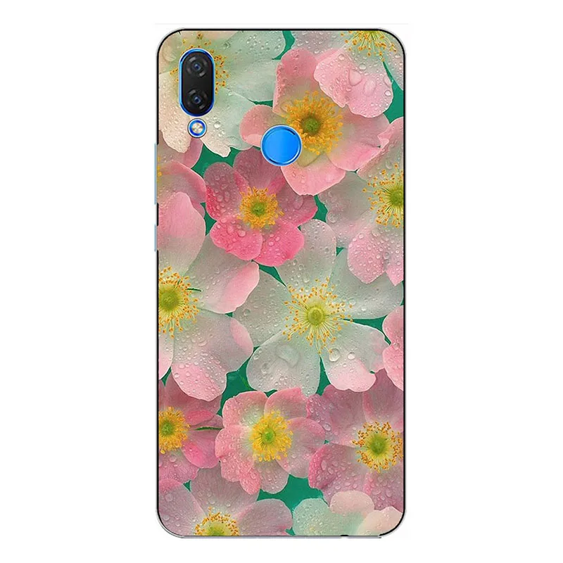 Мягкий чехол для телефона Tecno Camon 11 12 Pro Camon11 6," чехол с принтом на заднюю панель Модный чехол с рисунком розы HD Fundas Para - Цвет: J64