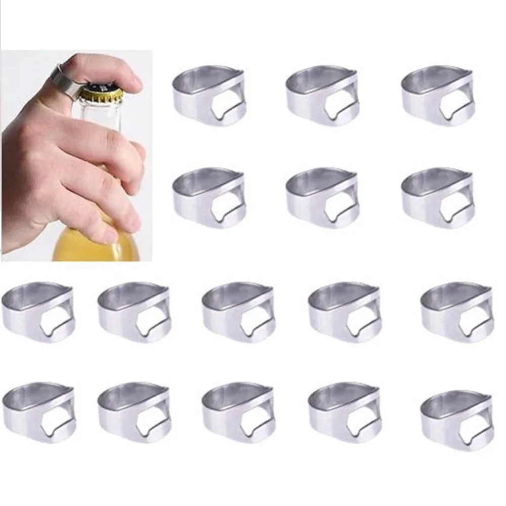 Нержавеющая сталь открывалка для бутылок кольцо пива колы | Дом и сад