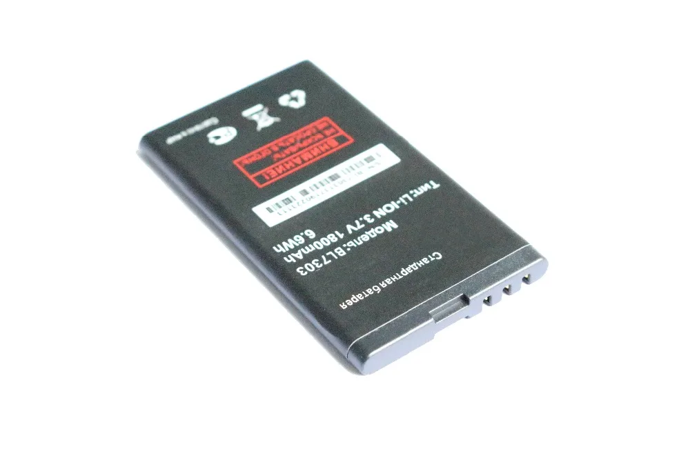 10 шт./лот 1800 мАч/107 Вт ч BL7303 Сменный аккумулятор для Fly TS107 TS 7303 BL батарея + код