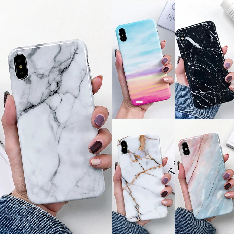 Мягкий TPU чехол для samsung Galaxy A50 A30 A20 A10 A70 на samsung A50 coque A30 A20 A10 A70 Мрамор Силиконовый чехол для телефона в виде ракушки