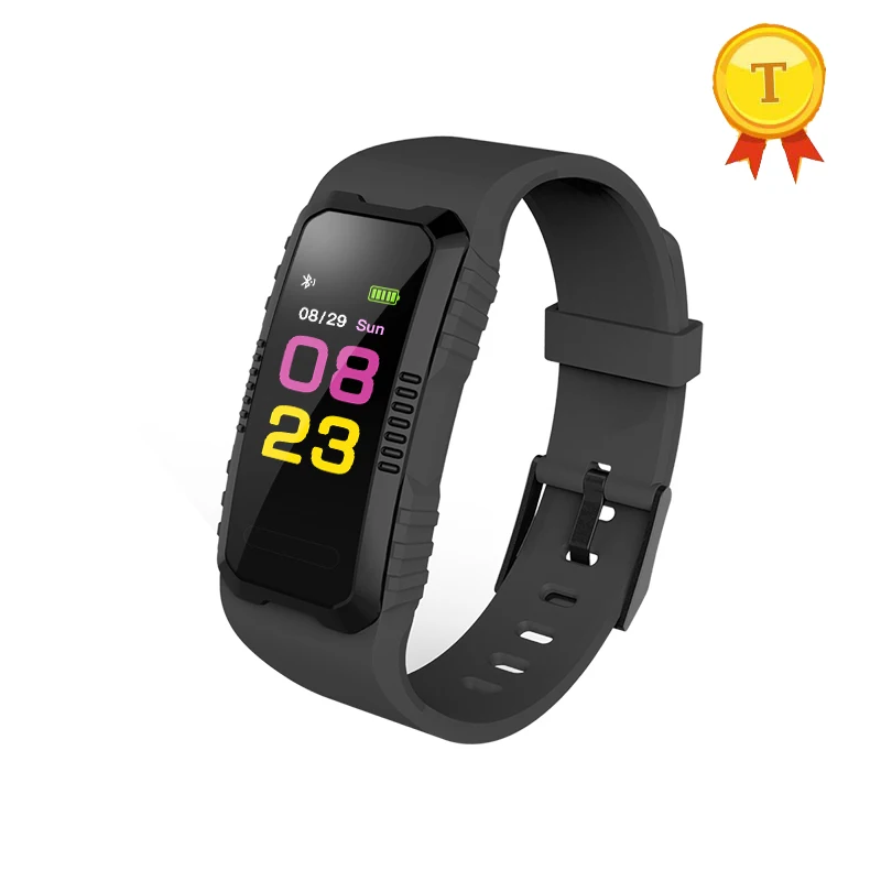 Новейший цветной фитнес-браслет с Android и ios Водонепроницаемый Фитнес-браслет