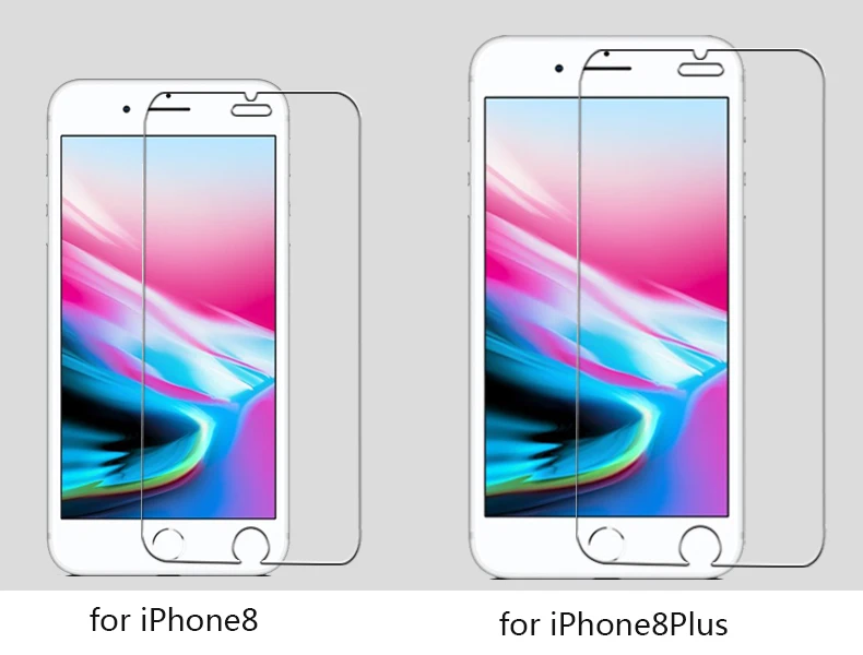 Для iphone 7 закаленное стекло для iphone 6 6s 7 plus 5S 4S 8 8plus для iphone 7 Защита экрана закаленное стекло для iphone 7X6