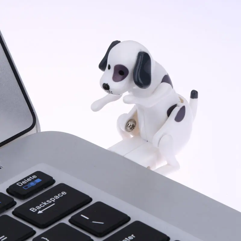 Портативный мини милый USB 2 0 Забавный прыгающий Спот Собака Rascal игрушка для