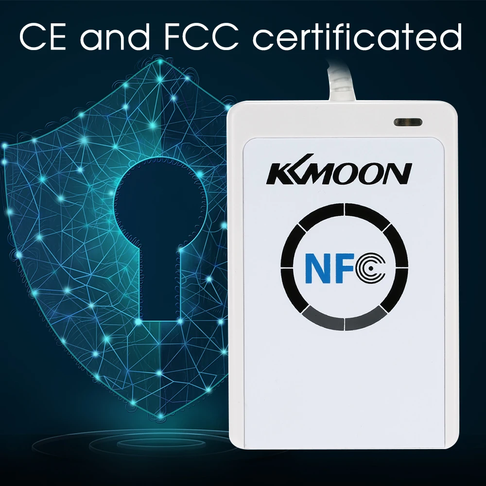 KKmoon NFC ACR122U RFID Бесконтактный смарт ридер записывающее устройство USB SDK IC карта