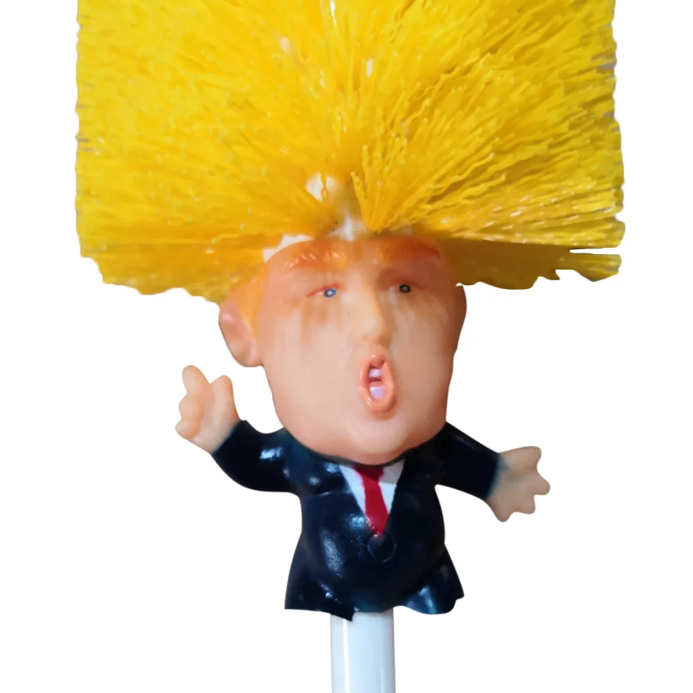 Новая туалетная щетка Дональд Трамп инструмент для домашней уборки делает
