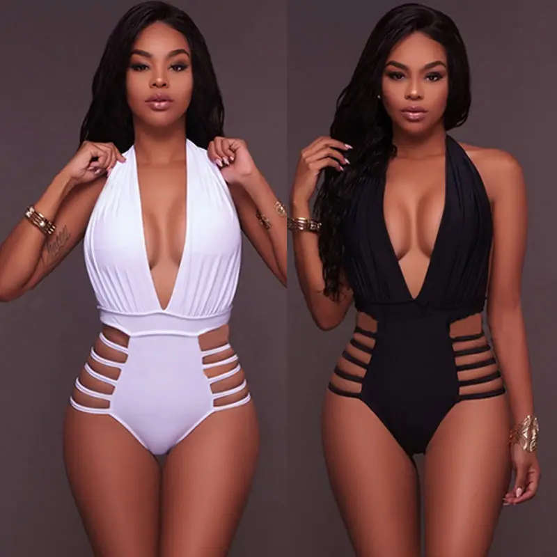 2018 Female Beachwear New Design Hot Sale Sexy Women's One Piece Monokini Bandage Push Up Bikini Swimsuit Swimwear Bathing 0 | Спорт и