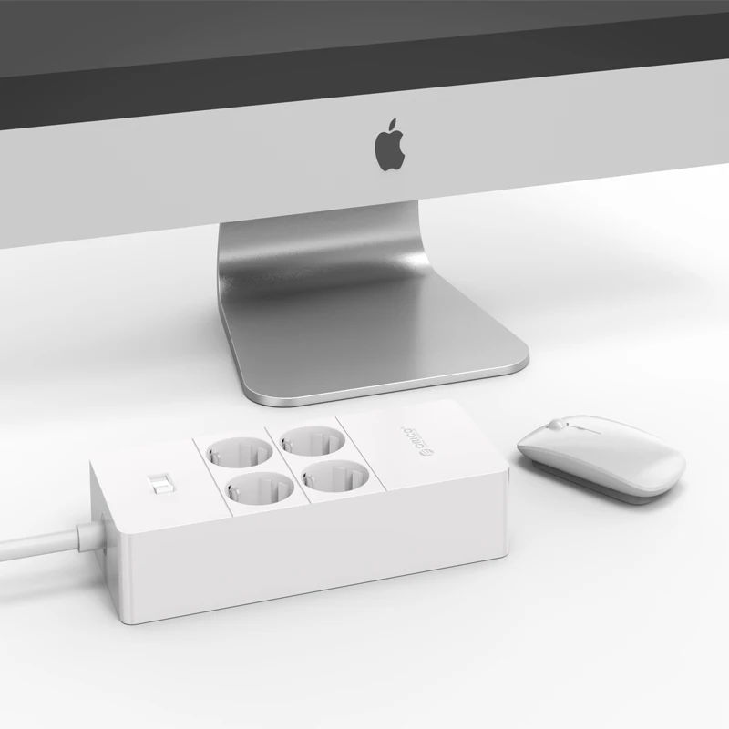 ORICO Защита от перенапряжения USB зарядное устройство бытовая техника 4 AC EU power Strip1.5 метра шнур питания с 5 портами usb зарядная станция