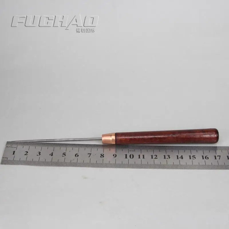 Black Wooden Handle Awl (Carbon Steel With handle)160mm Cloth Tool Sewing Machine Parts | Дом и сад