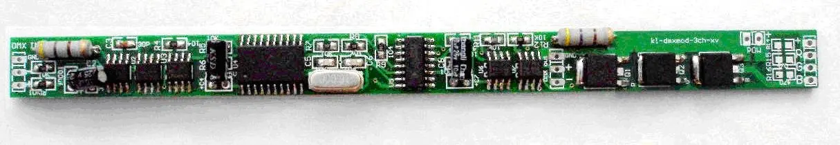 Полоса DMX модуль и декодер Вход DC24V P/N:LN-CON-DMXBAR-3CH-24V | Лампы освещение