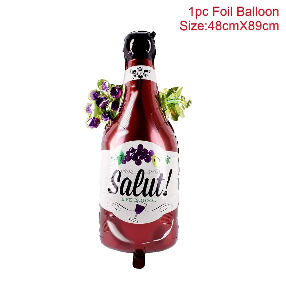 Bottle Balloons 6 FENGRISE розовое золото День Рождения украшения для взрослых 16th с днем рождения шары сладкий 16 вечерние украшения 16 день рождения Декор - Цвет: Bottle Balloons 6