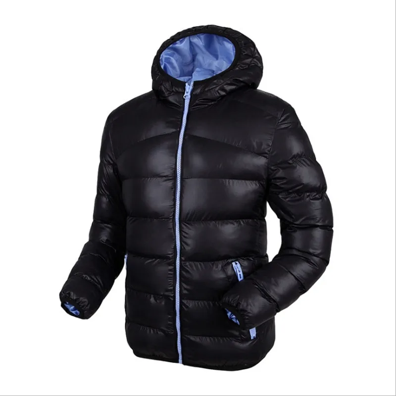 2 Мужское теплое пуховое пальто с капюшоном, Куртка Jaqueta Masculina Chaqueta Hombre, лидер продаж, брендовый пуховик, мужские зимние пуховики - Цвет: 2