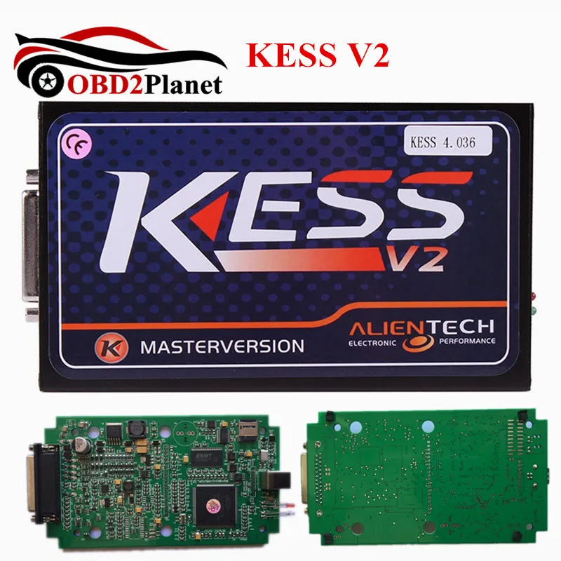 2017 выпуск KESS V2 SW V2.32 FW V4.036 без ограничения Токена OBD2 менеджер Тюнинг Комплект ECU