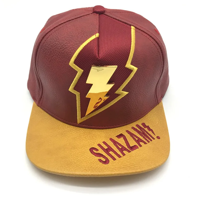 Высококачественная Кепка Shazam Billy Batson кепка в стиле хип хоп бейсбольная шляпа для