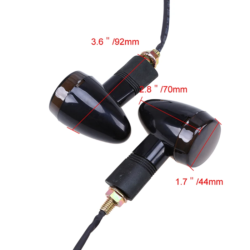 Поворотный сигнал POSSBAY для мотоцикла светодиодная лампа Кафе Racer Honda Yamaha Suzuki