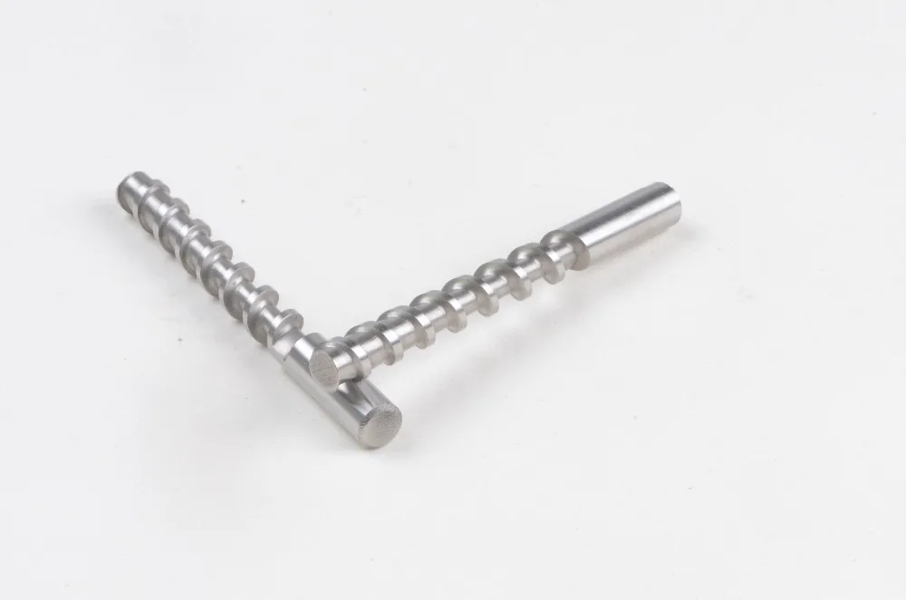 

1pcs 8mm filament feeding spiral crew arbor screw stem scroll threaded rod For Cloned Pellet Extruder