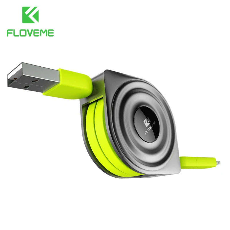 Floveme usb кабель 2 в 1 кабель Lightning/USB+ Micro USB Зарядное устройство Кабели для IPhone X 8 7 6 iPad air 1 м выдвижной для Xiaomi Кабос зарядка для телефона провод Micro usb