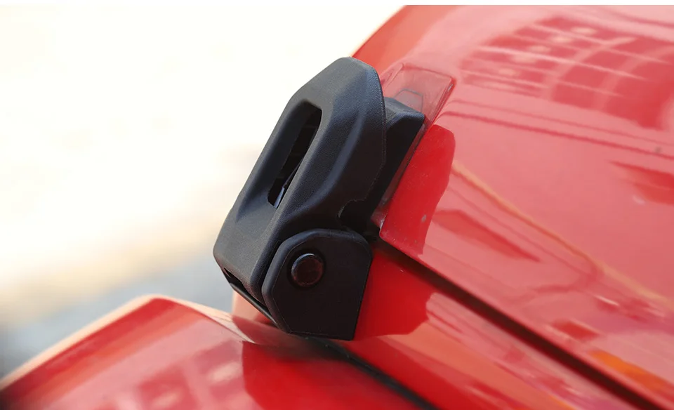 SHINEKA замки капота для Jeep Wrangler JK защелка капота 2007- для Jeep Wrangler JK Sport Rubicon Sahara Unlimited