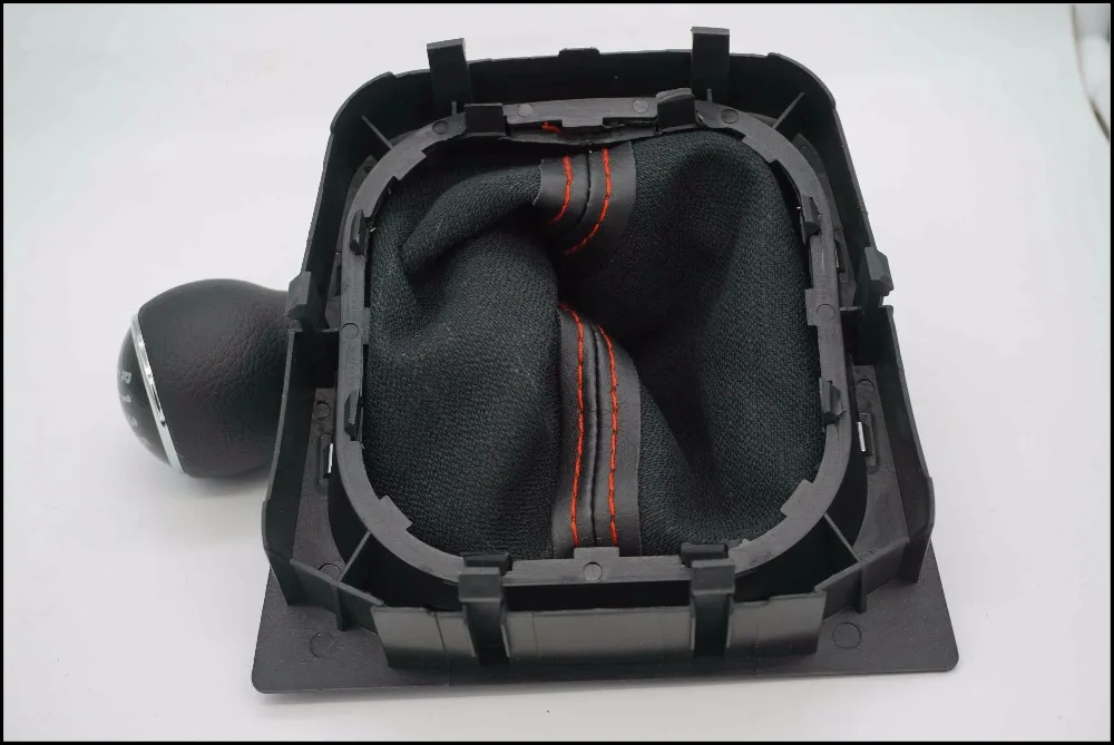 Бесплатная доставка ручка переключения передач для автомобиля покрытая кожаной