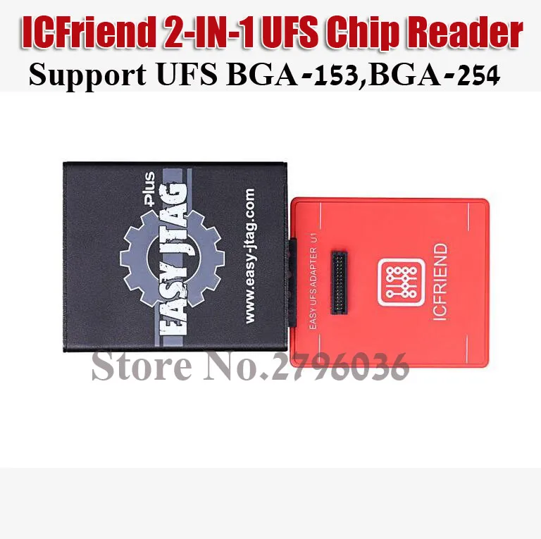 Новинка ICFriend ICS UFS 2IN1 поддержка BGA 254 с Z3X легкий Jtag Plus box|Детали устройств связи| |