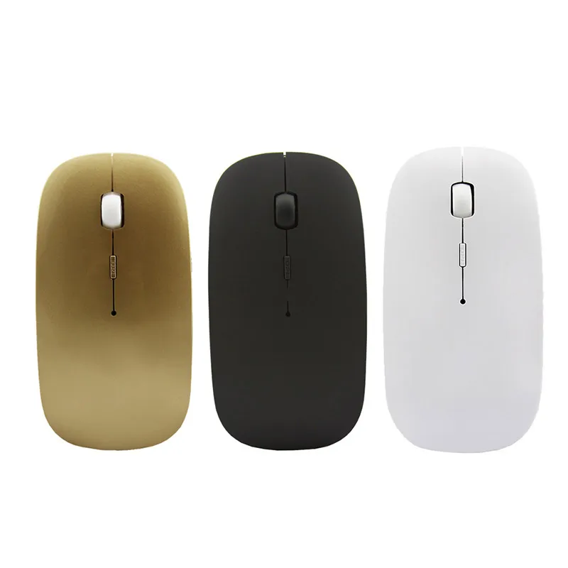 

2019 New Charging Wireless Mouse 1600DPI 2.4GHZ Ultra-thin Mouse Selling neutral silent mouse USB Interface For PC Laptop