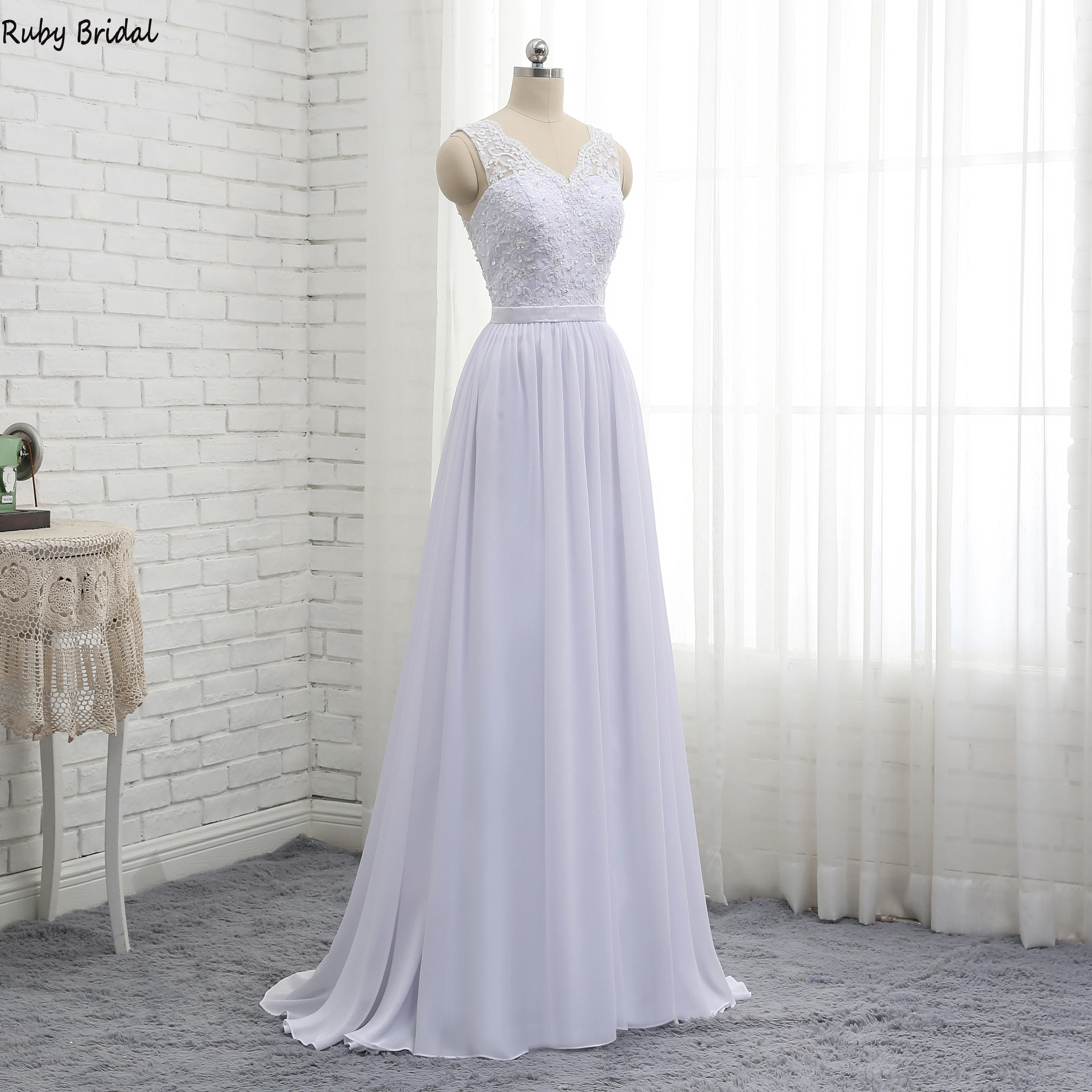 Новое поступление 2019 Длинные свадебные платья-трапеции свадебное платье из