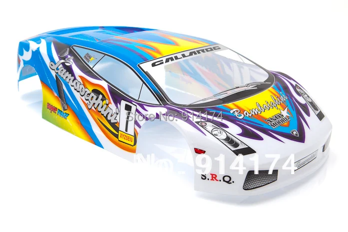 Детали для радиоуправляемого автомобиля YUKALA 1/10 1:10 R/C Корпус кузова 200 мм S022B|car body