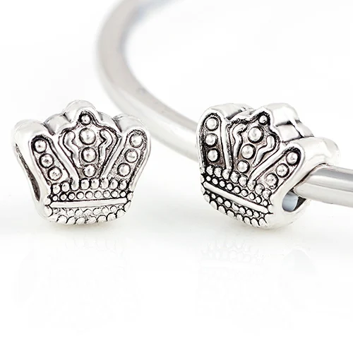 10 шт./партия бусины из металлического сплава|metal bead spacers|bead spacersfor pandora |
