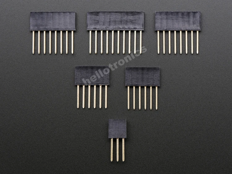 Hellotronics 10 компл./лот новые размеры 8,5/0,0/10,5 мм щит для штабелирования заголовки для Мега 2560 для Arduino R3