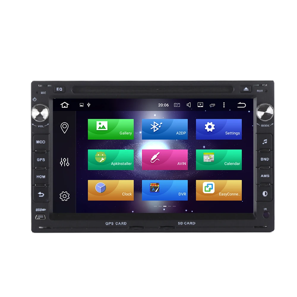 Aoluoya RAM 4 Гб Android 8 0 Восьмиядерный 2 DIN Автомобильный Радио DVD GPS навигация для Volkswagen VW