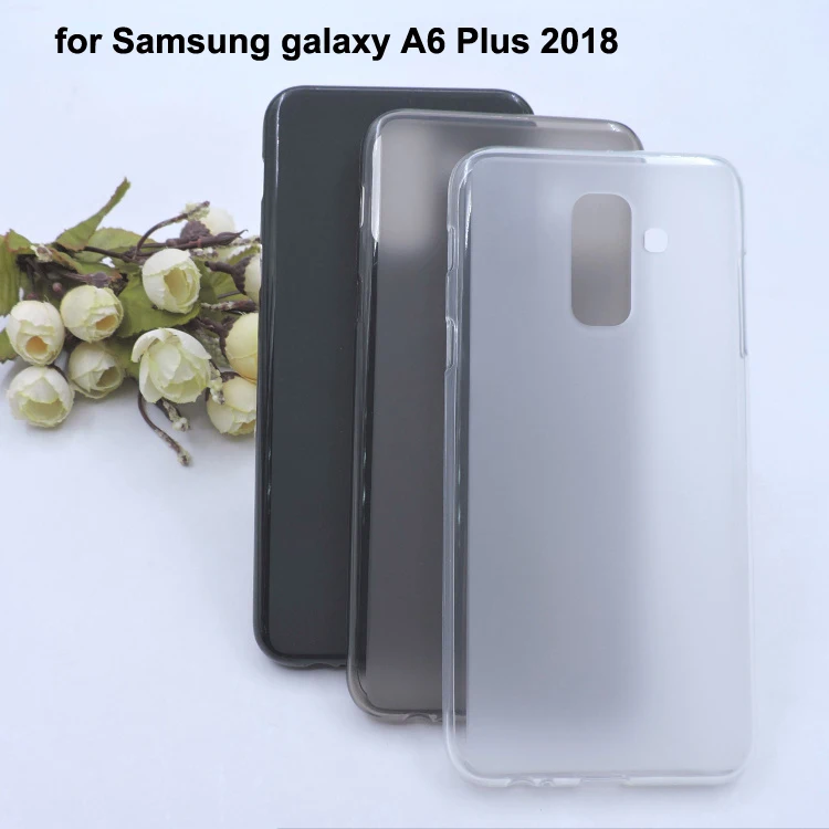 Полноразмерный защитный чехол для телефона Samsung galaxy A6 Plus 2018 мягкая задняя крышка