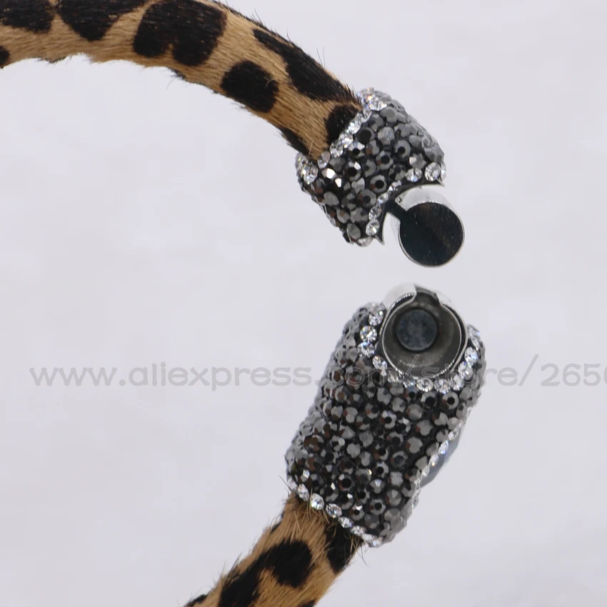 Пояса из натуральной кожи Модные леопардовые браслет Настоящее партии jewelry