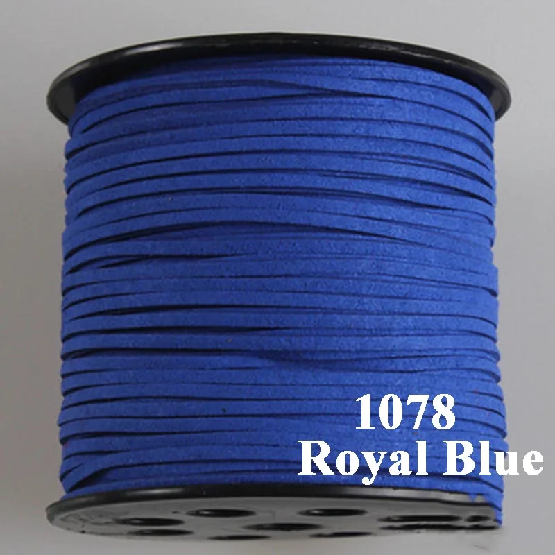 royal blue Meetee 2,8 мм ширина 90 м/рулон кожи веревочные шнуры тканый шнур проволочное ожерелье браслет ювелирные украшения сделай сам Декор Аксессуары CD202 - Цвет: royal blue