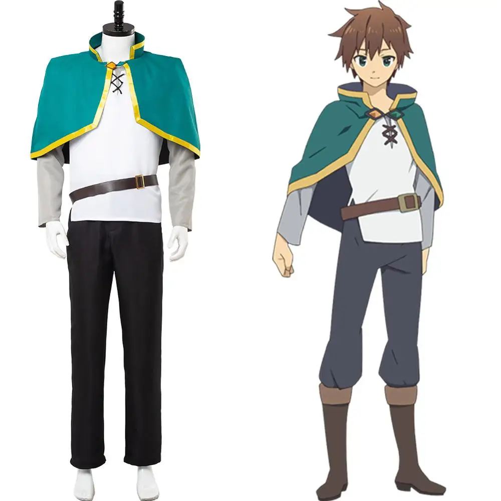 

KonoSuba: God’s Blessing on this Wonderful World! Satou Kazuma Cosplay Costume Adult Men Women Carnival Costume
